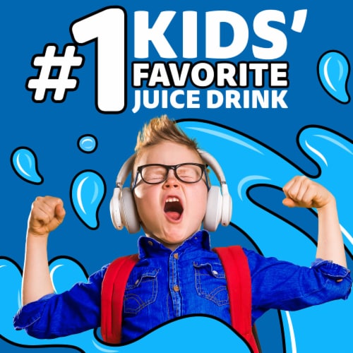 Capri Sun 100% Juice Fruit Punch Naturally Flavored Juice Box Pouches Perspective: bottom