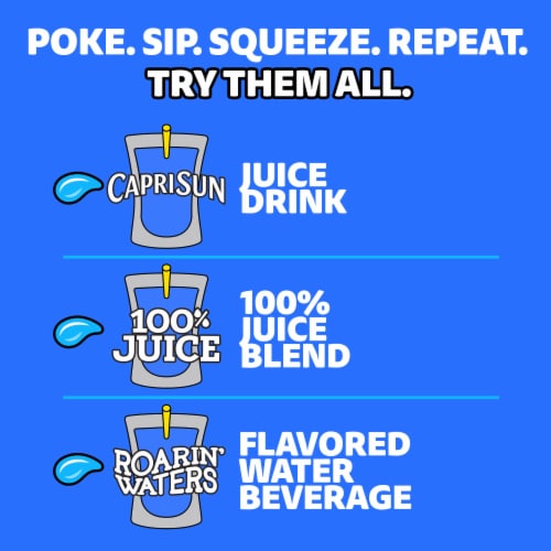 Capri Sun Strawberry Kiwi Juice Box Pouches Perspective: bottom