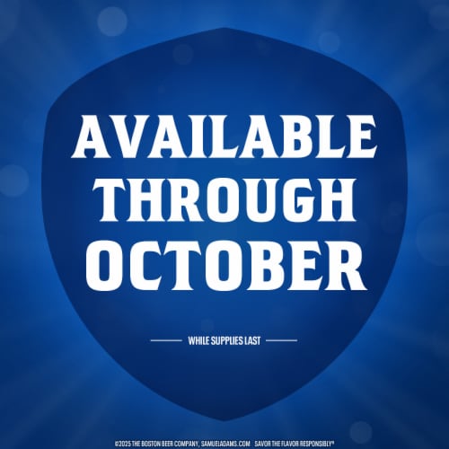 Samuel Adams Jack-O Pumpkin Ale Seasonal Beer Perspective: bottom
