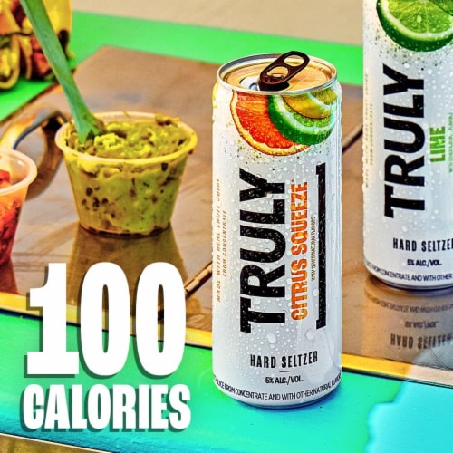 TRULY Hard Seltzer Citrus Variety Mix Pack Perspective: bottom