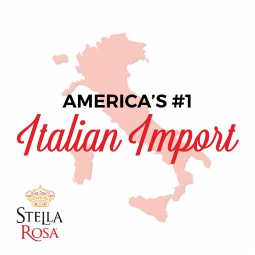 Stella Rosa Rosso Italian Semi-Sweet Red Wine Perspective: bottom
