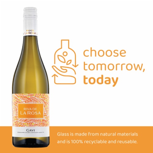 Riva De La Rosa Gavi Italian White Wine Perspective: bottom