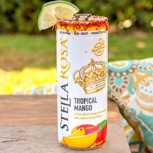 Stella Rosa Tropical Mango Semi-Sweet Italian White Wine Perspective: bottom