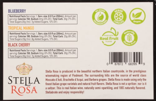 Stella Rosa Fruit Burst Variety Pack Perspective: bottom