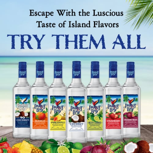 Parrot Bay Strawberry Rum - 42 Proof Perspective: bottom