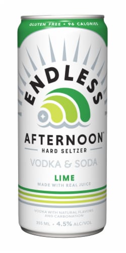 Endless Summer Lime Hard Seltzer Perspective: bottom