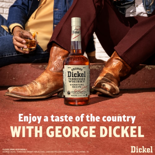 George Dickel Whiskey - American Signature Perspective: bottom