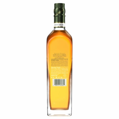 Johnnie Walker Whisky - Blended Malt Scotch JW Green Label Perspective: bottom