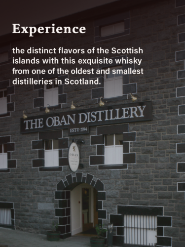 Oban Whisky - Single Malt Scotch 18YO Perspective: bottom