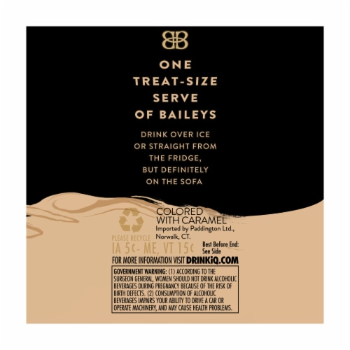 Baileys Minis The Original Irish Cream Liqueur Perspective: bottom