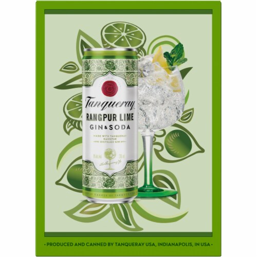 Tanqueray™ Rangpur Lime Gin & Soda Perspective: bottom