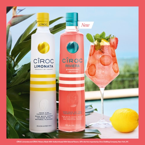 Ciroc Vodka Riviera Strawberry Limonade Perspective: bottom