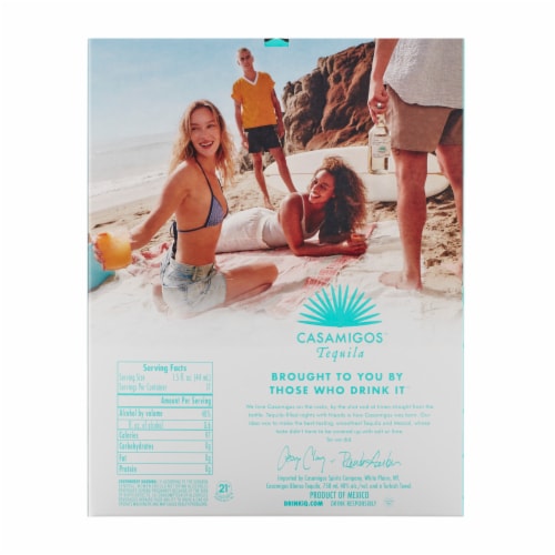 Casamigos Tequila Blanco Perspective: bottom
