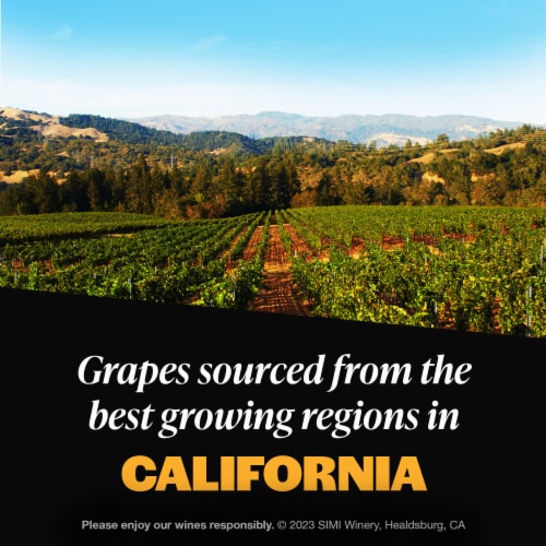 SIMI California Cabernet Sauvignon Red Wine Perspective: bottom