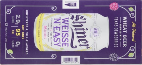 Shiner® Weisse 'N' Easy Wheat Beer Perspective: bottom