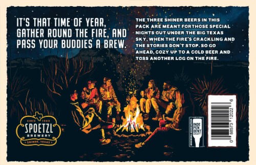 Spoetzl Brewery Shiner Bonfire Brewskis Craft Beer Variety Pack Perspective: bottom