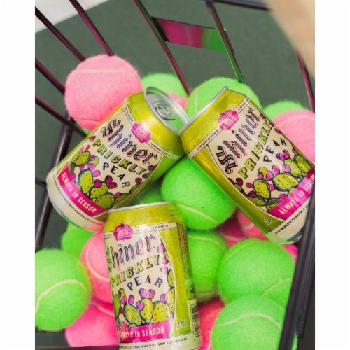 Shiner Prickly Pear Lager Craftl Beer Perspective: bottom