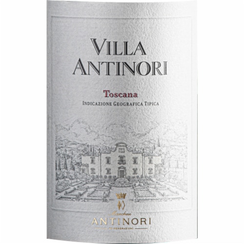 Villa Antinori Tuscany Sangiovese Italy Red Wine Perspective: bottom