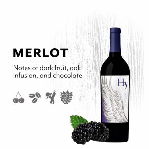 H3 Merlot Washington Red Wine Perspective: bottom