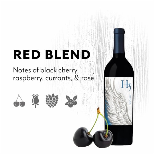 H3 Red Blend Washington Red Wine Perspective: bottom