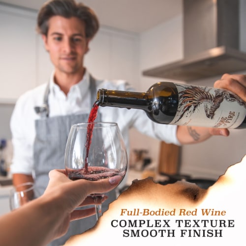 Borne of Fire Cabernet Sauvignon Washington Red Wine Perspective: bottom