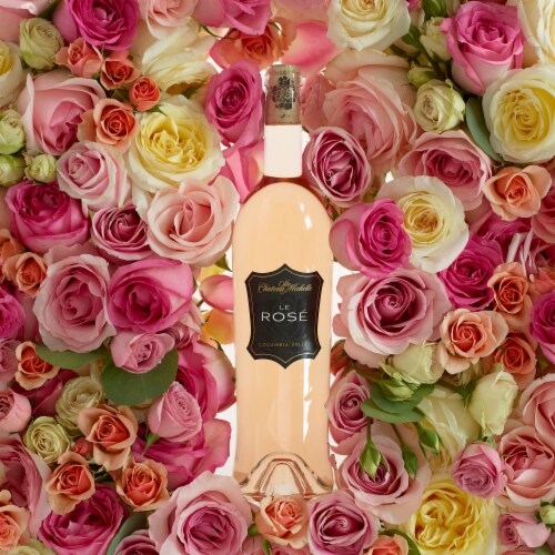 Chateau Ste Michelle Columbia Valley Le Rosé Washington Rosé Wine Perspective: bottom
