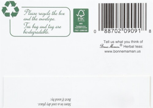 Bonne Maman® Contentment Herbal Tea Perspective: bottom