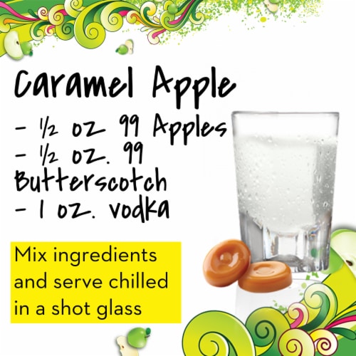 99 Brand Apple Liqueur Perspective: bottom
