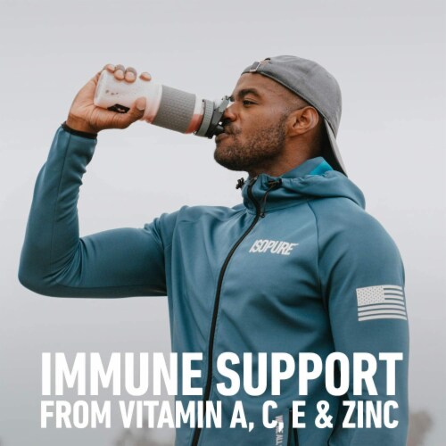 Isopure, Zero Carb 100% Whey Protein Isolate, 25g Protein Powder, Creamy Vanilla, 3 lb Perspective: bottom