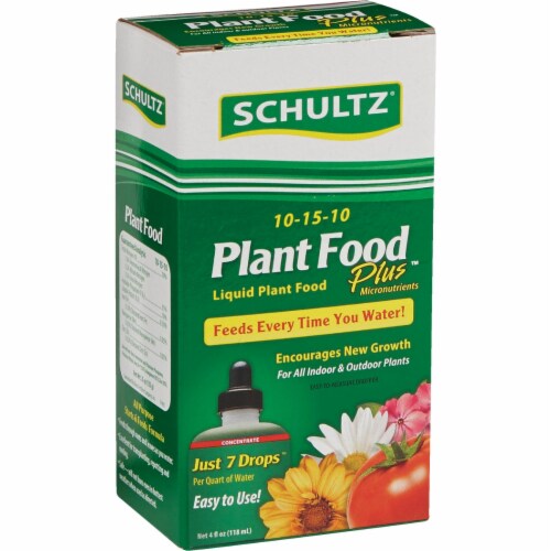 Schultz® Plant Food Plus Liquid Plant Food Perspective: bottom