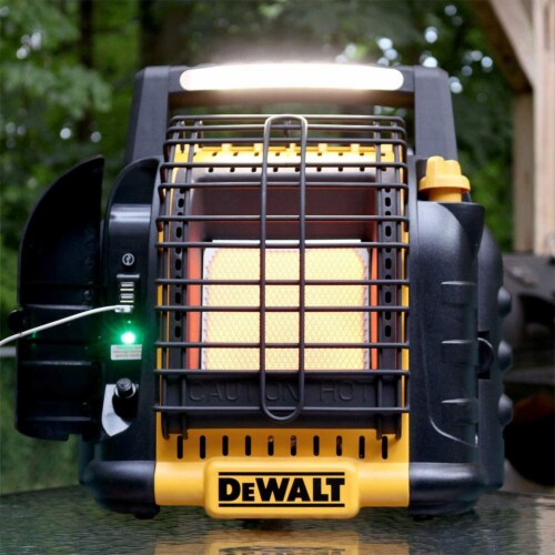 Dewalt 12,000 BTU Portable Cordless Heavy Duty Propane Radiant Heater
