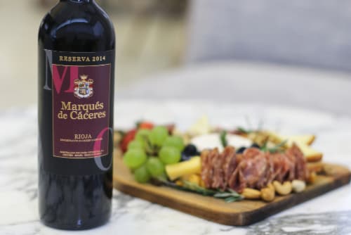 Marques De Caceres Reserva Tempranillo Red Wine Spain Red Wine Perspective: bottom