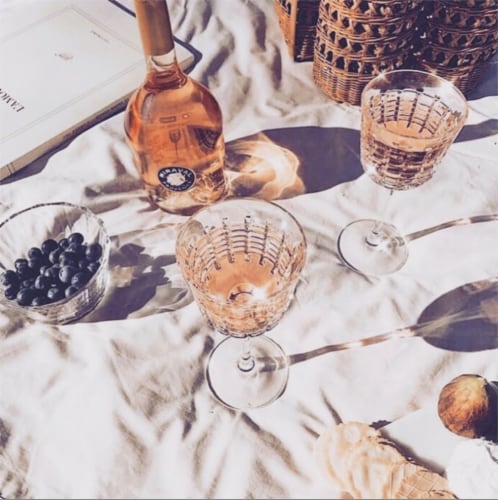 Miraval Cotes de Provence Rose Wine Perspective: bottom