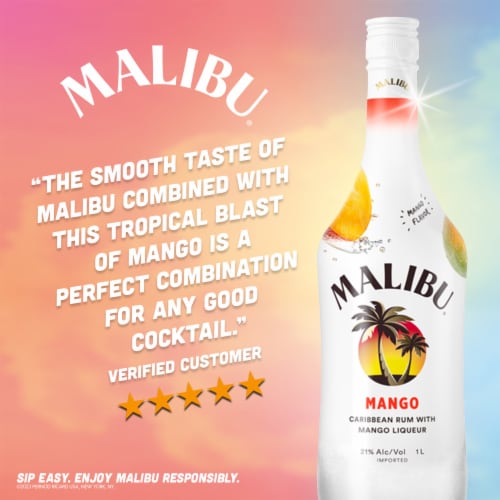 Malibu Mango Rum Perspective: bottom