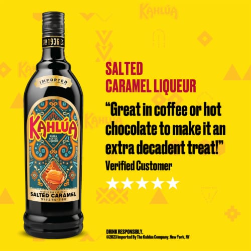 Kahlua Salted Caramel Coffee Liqueur Perspective: bottom