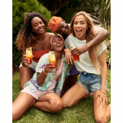 Malibu Black Coconut Flavored Rum Perspective: bottom