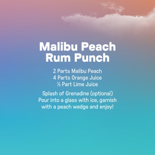 Malibu Peach Rum Perspective: bottom