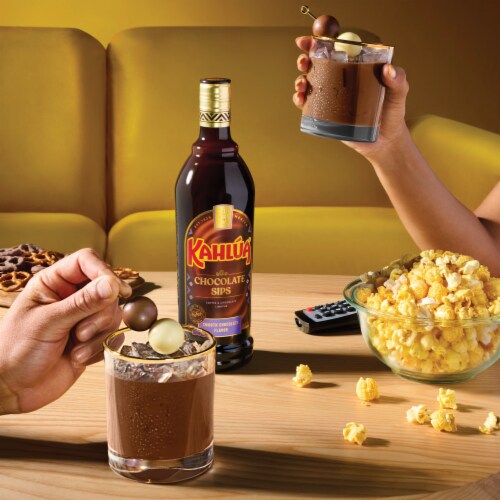 Kahlua Chocolate Sips Coffee Liqueur Perspective: bottom