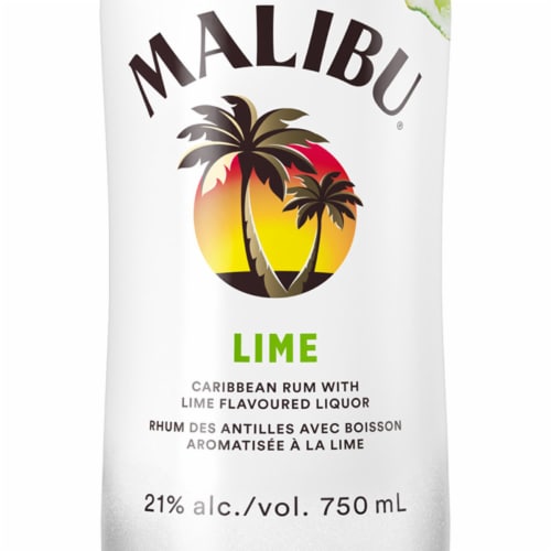 Malibu Lime Rum Perspective: bottom