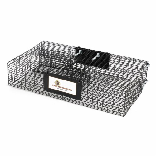 Rugged Ranch RATTR Ratinator Live Rat Squirrel Chipmunk Metal 2 Door Trap  Cage, 1 Piece - Fry's Food Stores