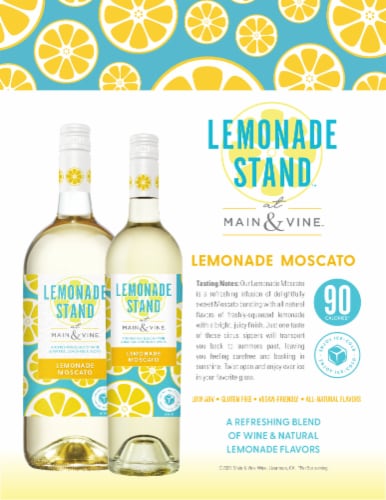 Lemonade Stand™ Lemonade Moscato White Wine Perspective: bottom