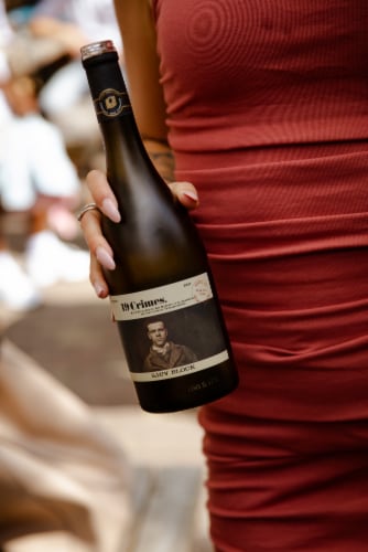 19 Crimes Sauvignon Block White Wine Perspective: bottom