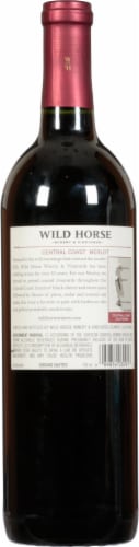 Wild Horse Merlot Red Wine Perspective: bottom