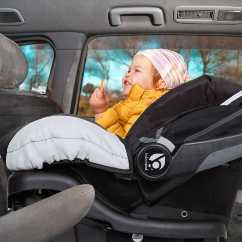 Baby Trend Ally Newborn Baby Infant Car Seat Travel System with Cover, Stormy Perspective: bottom
