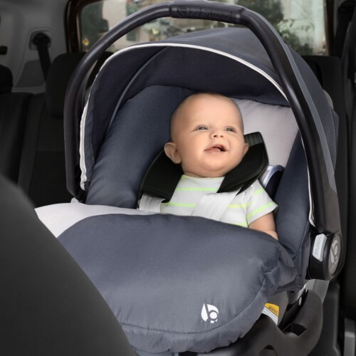 Baby Trend Ally Newborn Baby Infant Car Seat Travel System w/Cover,Gray Magnolia Perspective: bottom