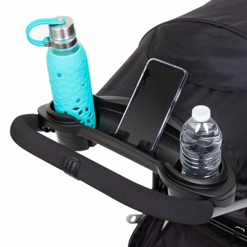 Baby Trend Tango Toddler Baby Foldable Stroller Travel System, Kona Black Perspective: bottom