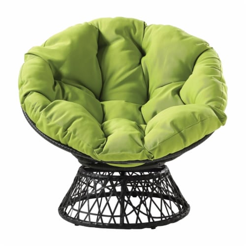 Papasan chair hotsell cushion green