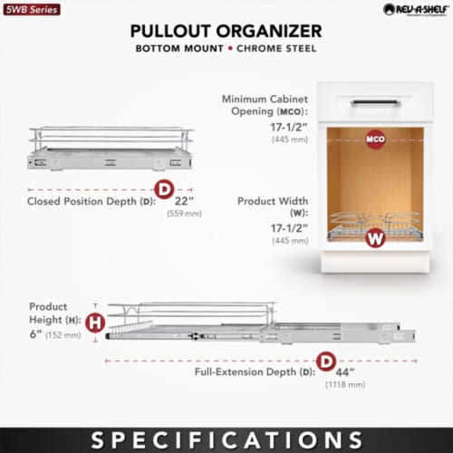 Pull Out Drawer Rev-A-Shelf