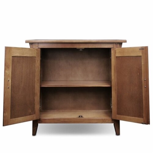Leick Favorite Finds Mission Hall Stand in Russet Perspective: bottom