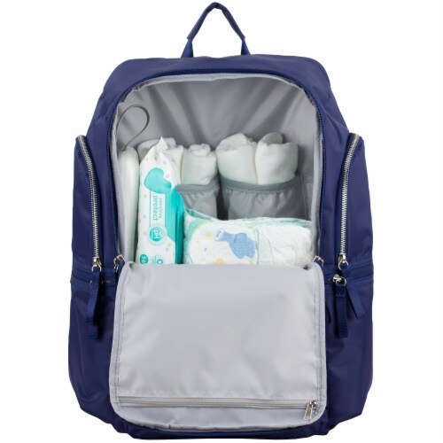 diaper backpack with insulated compartment